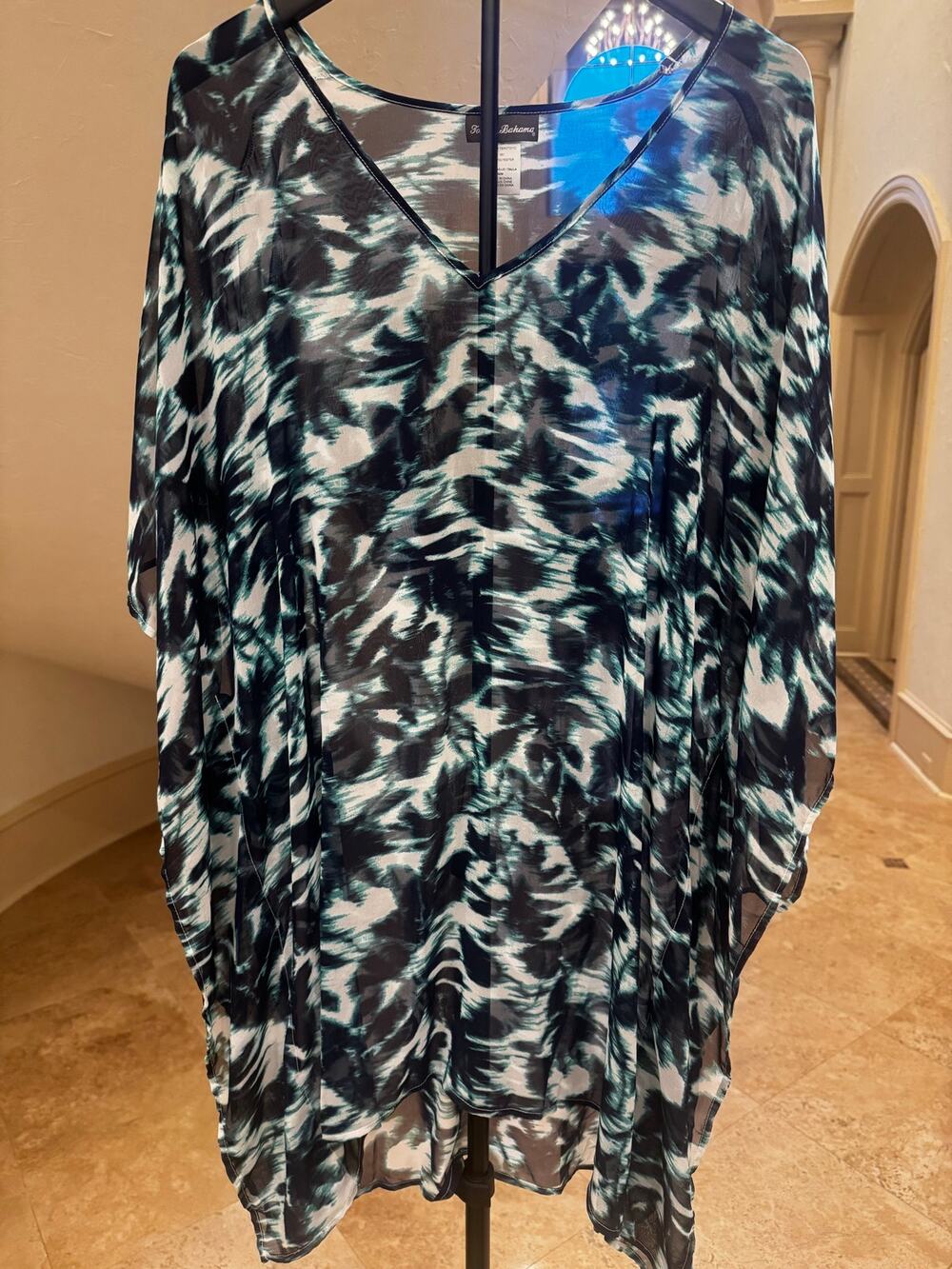Tommy Bahama coverup blue-green